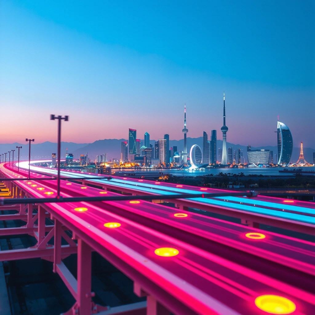 Abstract data stream background